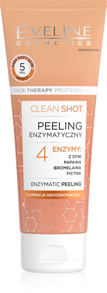Eveline Clean Shot Peeling Enzymatyczny 75ml