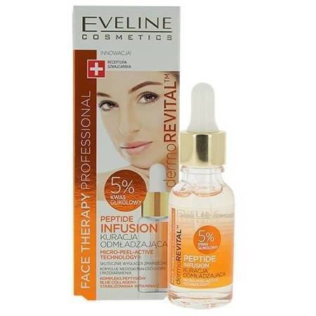Eveline Face Therapy Professional Peptide Infusion Kuracja Odmładzająca 18ml