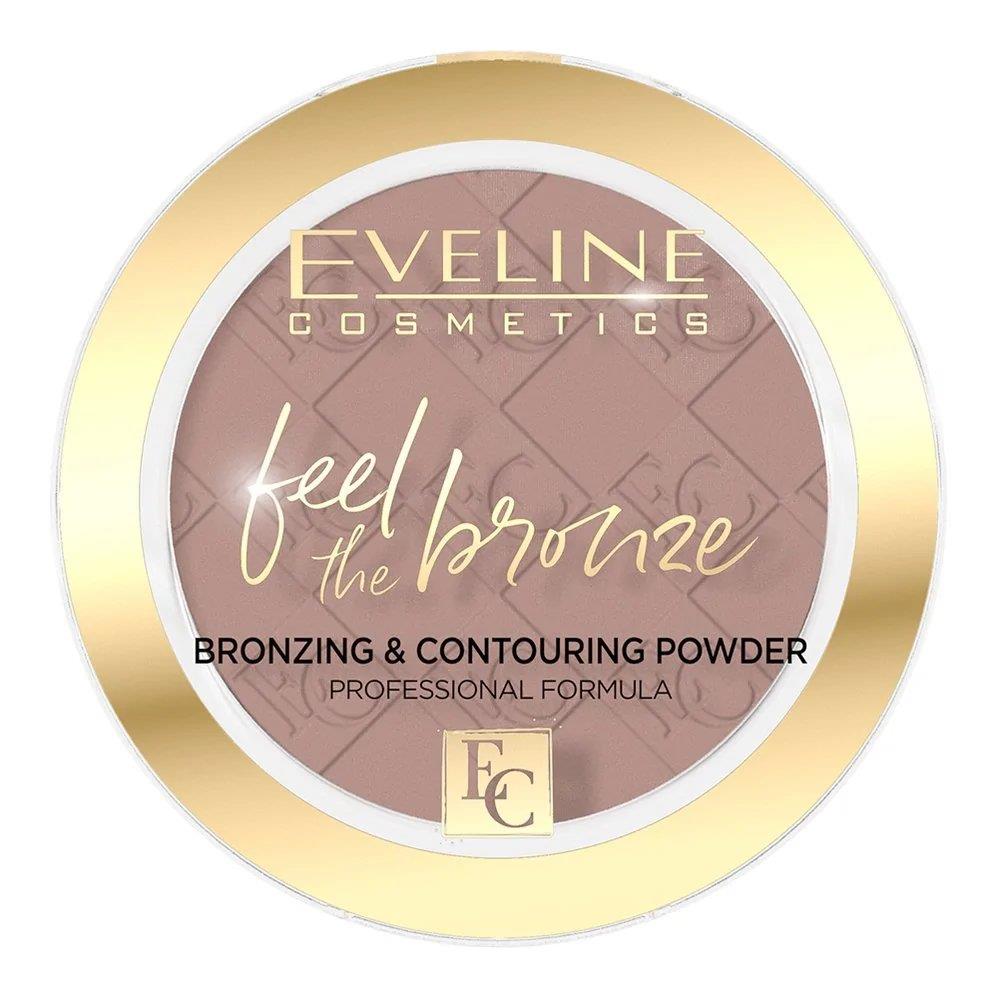 Eveline Feel The Bronze Puder Brązujący i Konturujący Nr. 01 Milky Way 4g