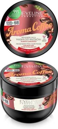 Eveline Food for Hair Aroma Coffee Maska do Włosów Przyspieszająca Wzrost 500ml
