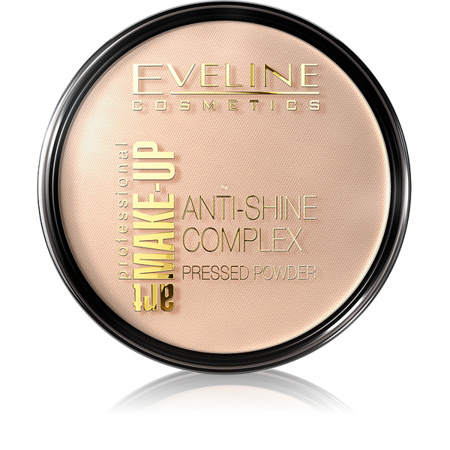 Eveline Make Up Art Anti-Shine Complex Matujący Puder Prasowany Nr. 31 Transparent 14g