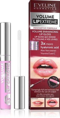 Eveline Volume Lip Extreme Lip Gloss Błyszczyk Powiększający Usta No 501 7ml