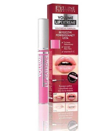 Eveline Volume Lip Extreme Lip Gloss Błyszczyk Powiększający Usta No 537 7ml