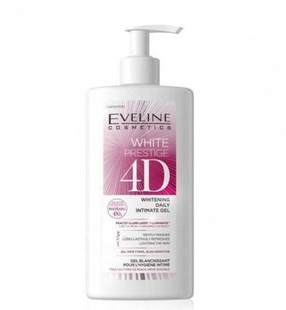 Eveline White Prestige 4D Wybielający i Nawilżający Żel do Higieny Intymnej 250ml