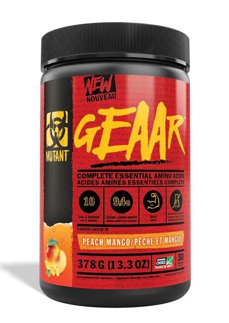 GEAAR, Peach Mango - 378g