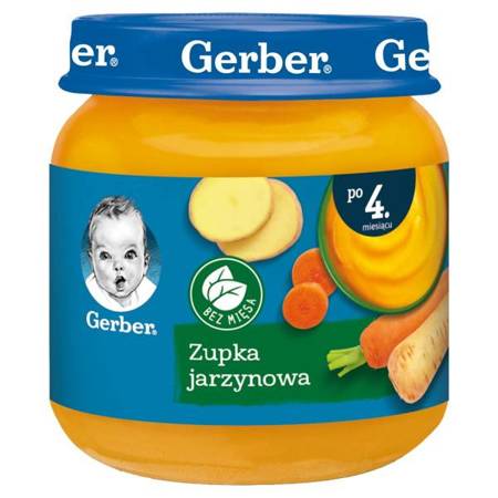 Gerber Zupka Jarzynowa dla Niemowląt po 4 Miesiącu 125g
