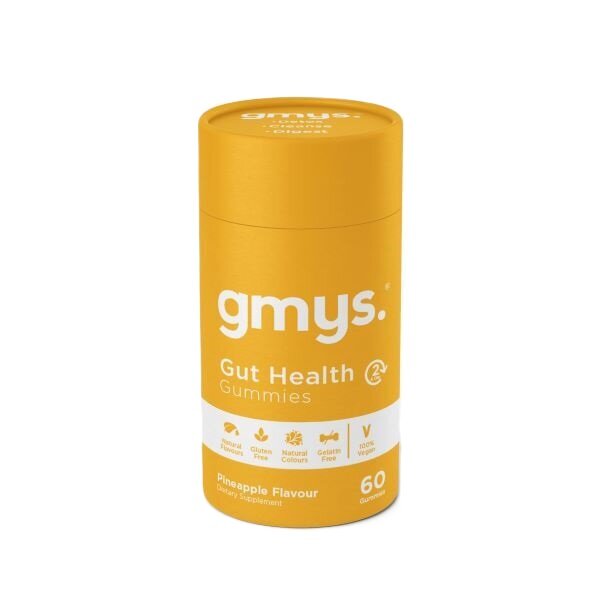 Gut Health Gummies, Pineapple - 60 gummies