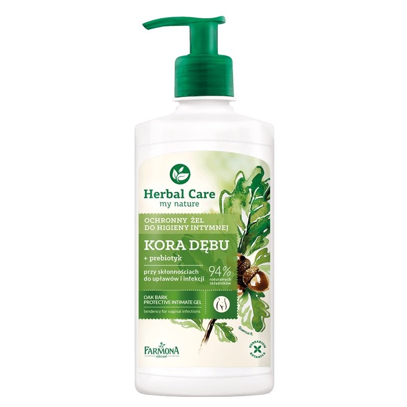 Herbal Care Ochronny Żel do Higieny Intymnej z Korą Dębu 330ml