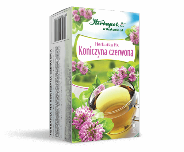 Herbapol Herbatka Fix Koniczyna Czerwona Łagodzi Objawy Menopauzy 20 x1,5g