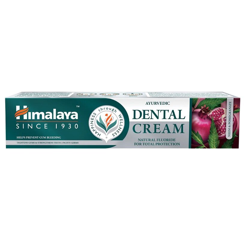 Himalaya Dental Cream Pasta do Zębów z Naturalnym Fluorem Chroniąca przed Próchnicą 100g