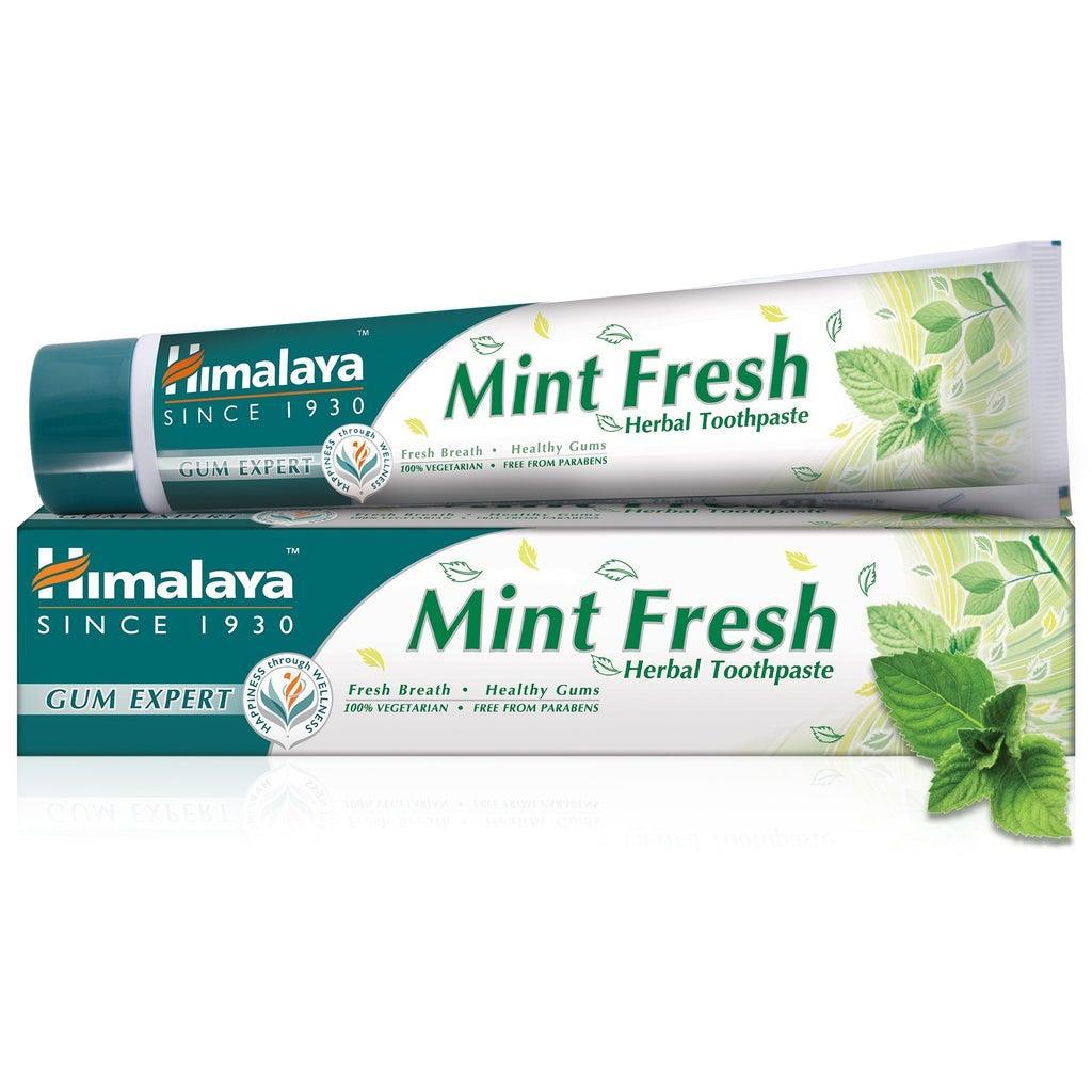 Himalaya Mint Fresh Herbal Pasta do Zębów o Zaawansowanej Ziołowej Formule z Miętą i Koprem Indyjskim 75ml