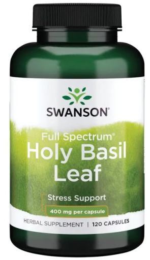 Holy Basil Leaf, 400mg - 120 caps