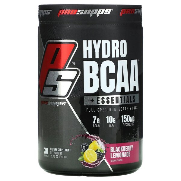 HydroBCAA + Essentials, Blackberry Lemonade - 390g