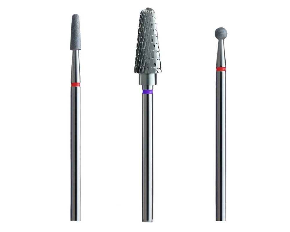 IQ Nails Basic Home Pack 3 Nail Care Drill Bits Pakiet 3 Frezów 