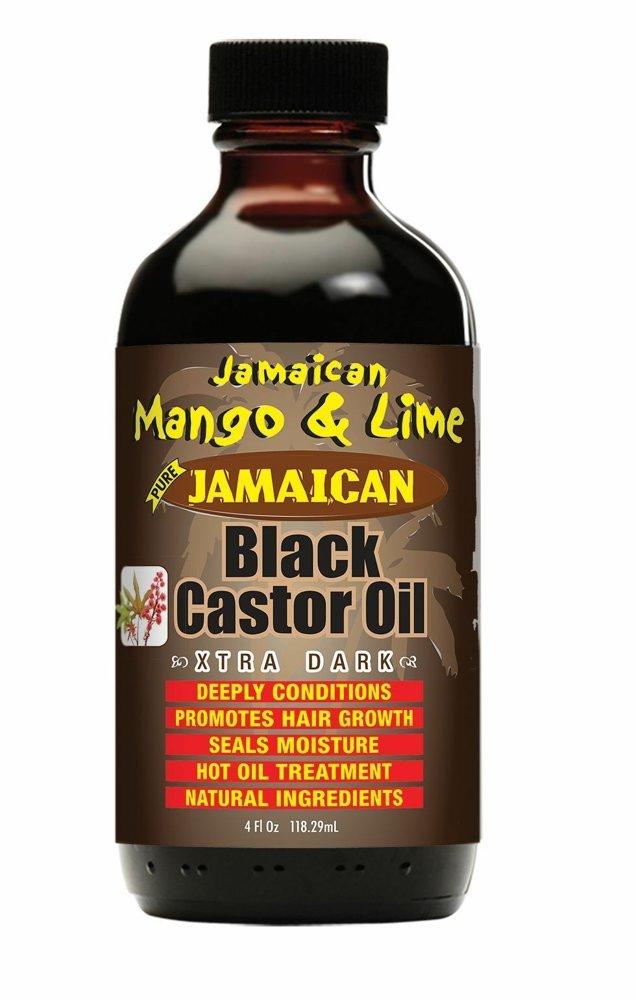 Jamaican Mango & Lime Black Castor Oil Xtra Dark Nawilżający Olej do Pielęgnacji Włosów Suchych i Łamliwych 118ml