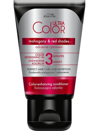 Joanna Ultra Color System Koloryzująca Odżywka do Włosów Odcienie Czerwieni 100ml