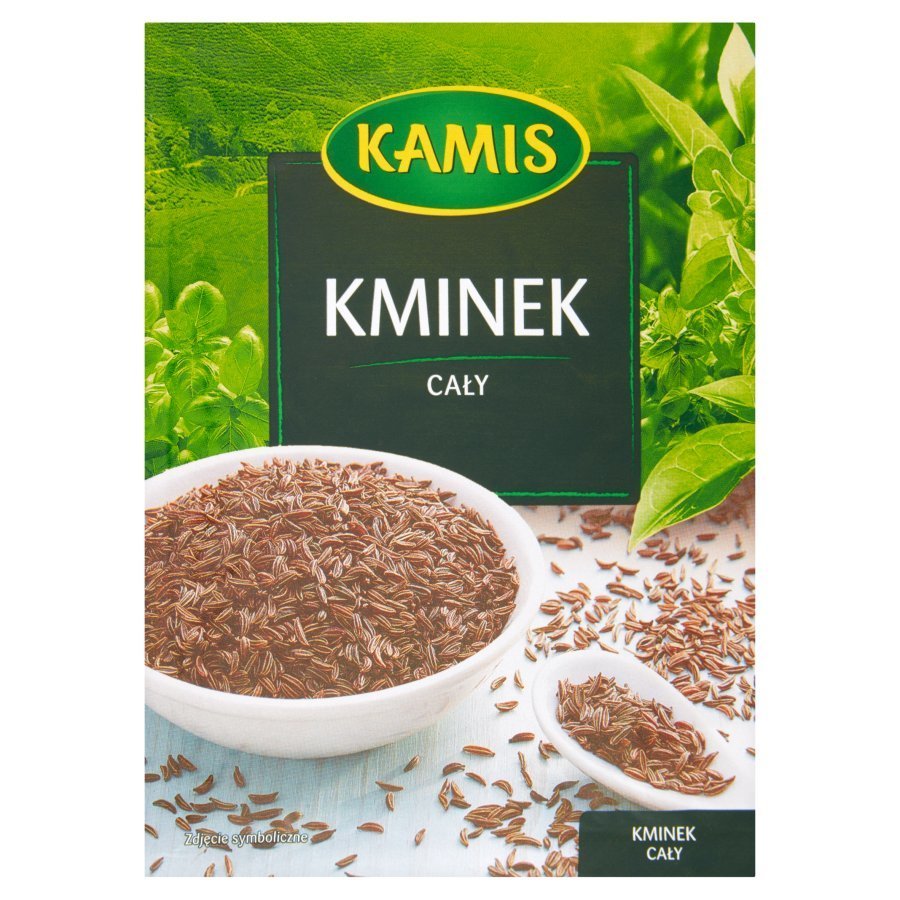 Kamis Kminek Cały do Mięs Zup i Aromatyzowania Pieczywa 15g