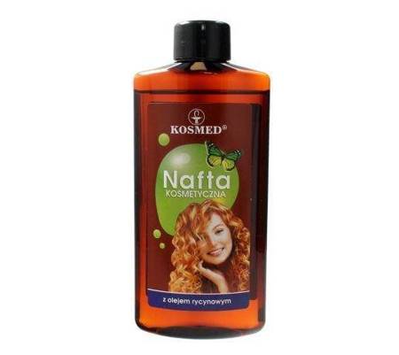 Kosmed Nafta Kosmetyczna Z Olejem Rycynowym Wygładza Nawilża Włosy 150ml