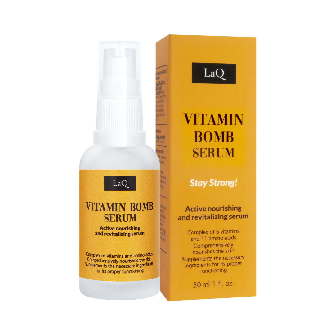 LaQ Vitamin Bomb Nº5 Aktywne Serum Odżywczo-Rewitalizujące 30ml