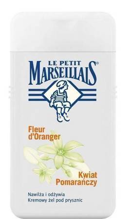 Le Petit Marseillais Odświeżający ​​Nawilżający Kremowy Żel pod Prysznic z Kwiatem Pomarańczy 250ml