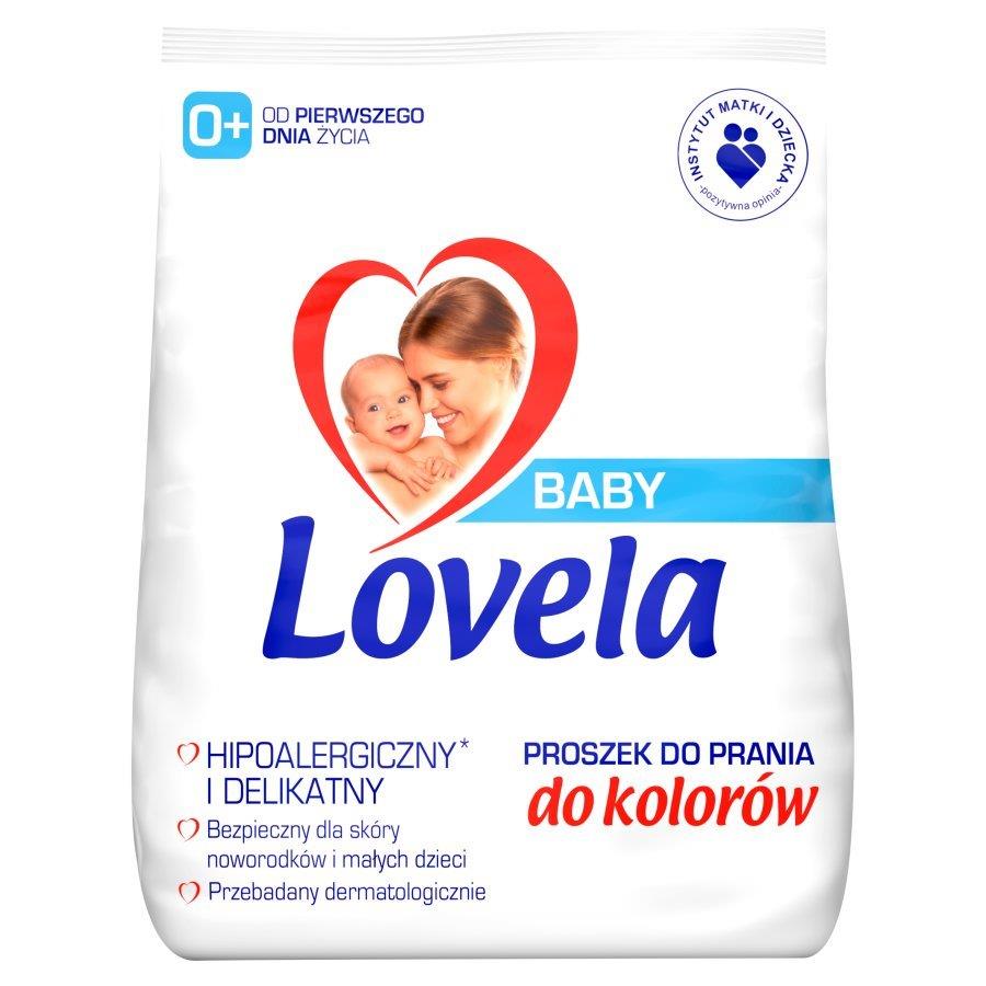 Lovela Baby Hipoalergiczny Proszek do Prania Kolorów 1300g