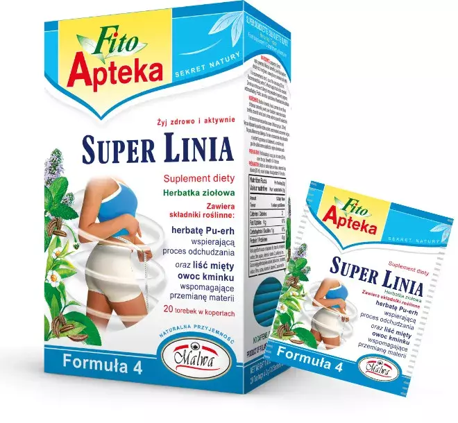 Malwa Fito Apteka Super Linia Herbatka Ziołowa 20x2g