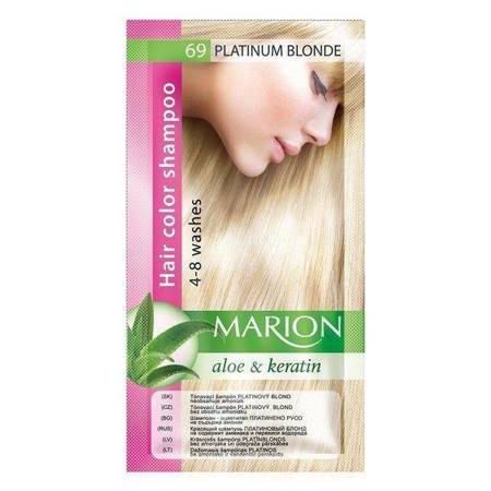 Marion - Szampon koloryzujący 4-8 myć nr 69 Platinum Blonde 40ml