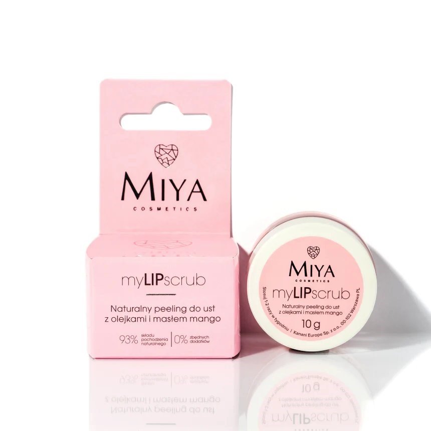 Miya myLIPscrub Peeling do Ust z Olejkami i Masłem Mango 10g