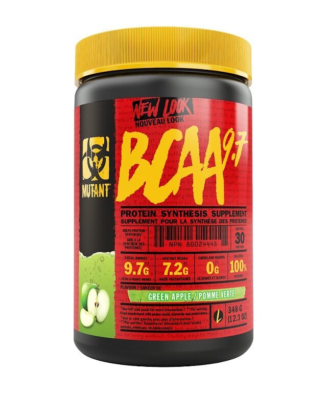 Mutant BCAA 9.7, Green Apple - 348g