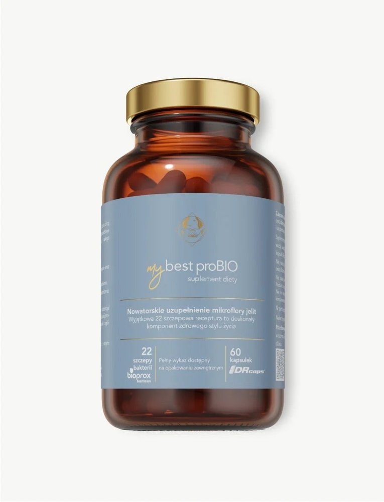 MyBestPharm MyBestProBio Wsparcie Mikloflory Jelitowej 60 Kapsułek