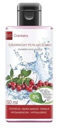 NOVA GoCranberry Żurawinowy Płyn Micelarny 150 ml 