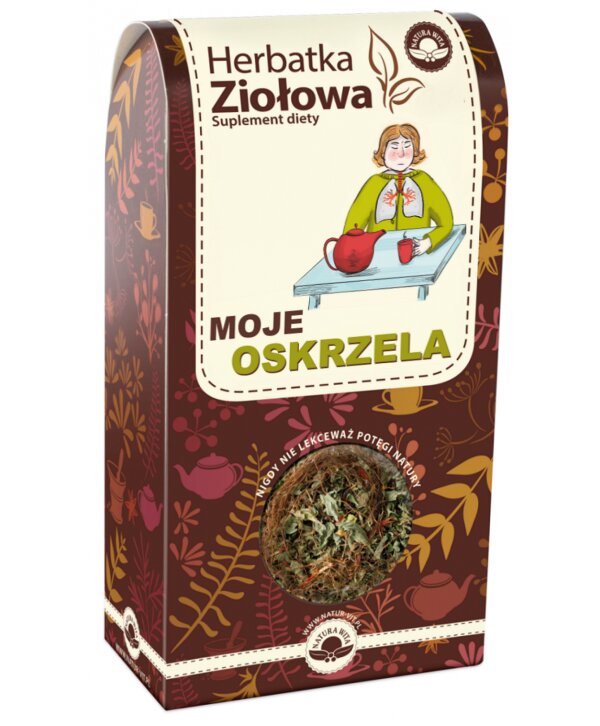 Natura Wita Herbata Ziołowa Moje Oskrzela 80g