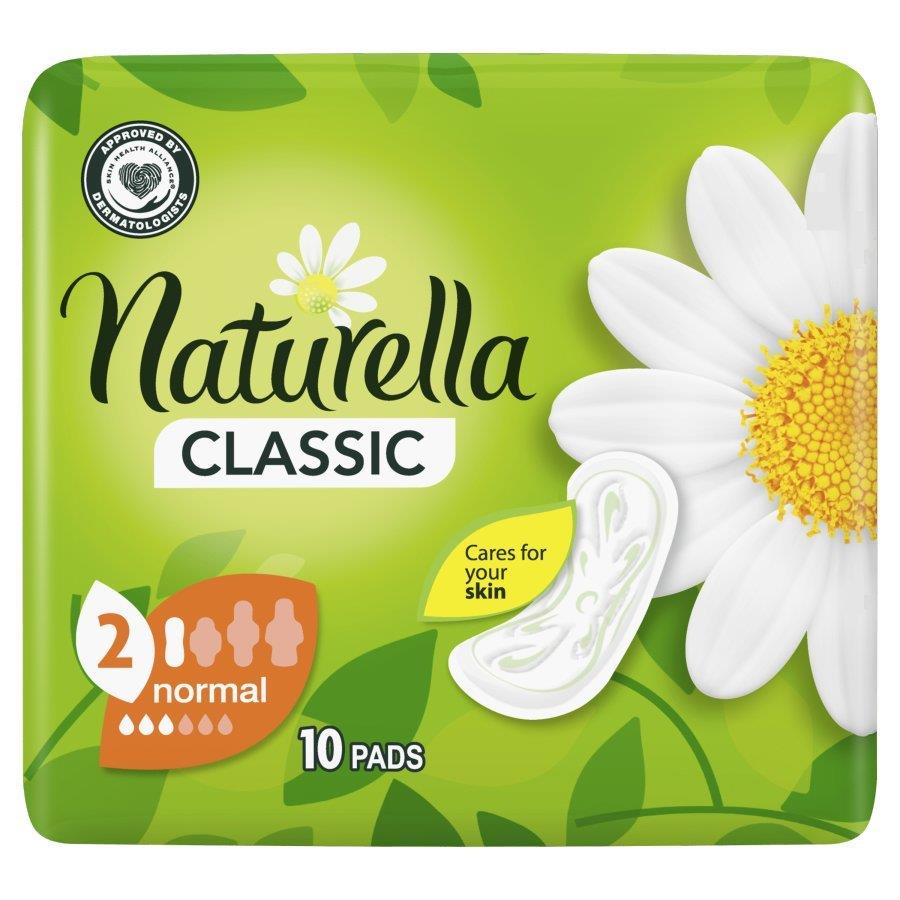 Naturella Classic Normal Camomile Podpaski 10 Sztuk