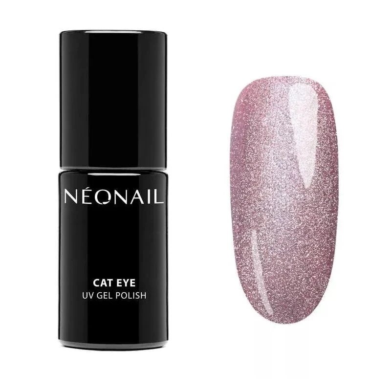 NeoNail UV/LED Hybrid Nail Gel Polish Cat Eye Lakier Hybrydowy Satin Star 7,2ml