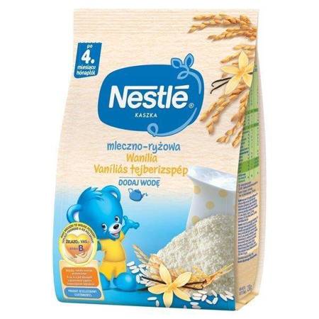 Nestle Kaszka Mleczno-Ryżowa o Smaku Waniliowym dla Niemowląt po 4 Miesiącu 230g