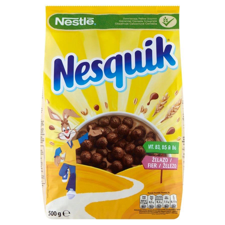 Nestlé Nesquik Płatki Śniadaniowe 500g
