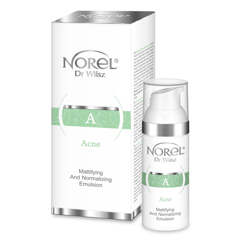 Norel Acne Emulsja Matujaco - Normalizujaca dla Skóry Trądzikowej i Tłustej 50ml