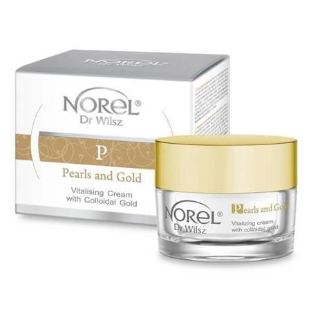 Norel Pearls and Gold Aksamitny Krem Witalizujący ze Złotem Koloidalnym 50ml