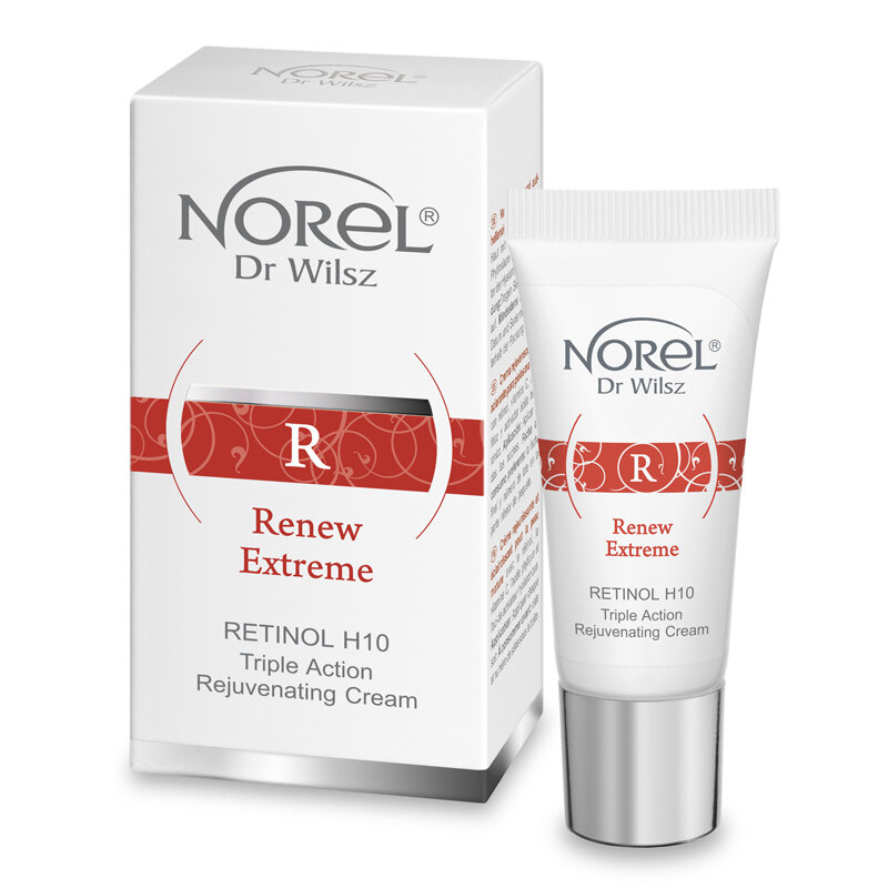 Norel Renew Extreme Retinol H10 Odmładzający Krem dla Skóry Dojrzałej 15ml