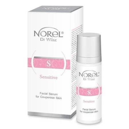 Norel Sensitive Serum do Twarzy do Skóry Naczynkowej z Objawami Trądziku Różowatego 30ml Best Before 30.09.24