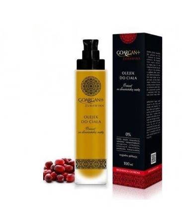 Nova Kosmetyki GOARGAN+ Olejek do ciała z olejem arganowym i żurawiną 100 ml