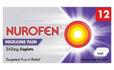 Nurofen Migraine Pain Ibuprofen Lizyna Zwalczający Gwałtowny Ból 12 Kapsułek