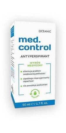 Oceanic Med. Control Antyperspirant 50 ml BEST BEFORE 30.09.2022