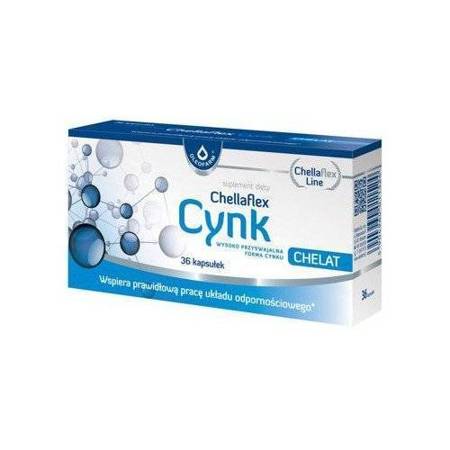 Oleofarm Chellaflex Cynk 36 kapsulek