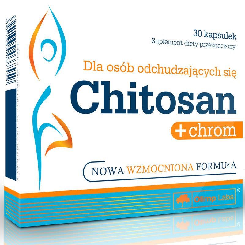 Olimp Chitosan Chrom na Metabolizm Wspomagające Utratę Wagi 30 Kapsułek