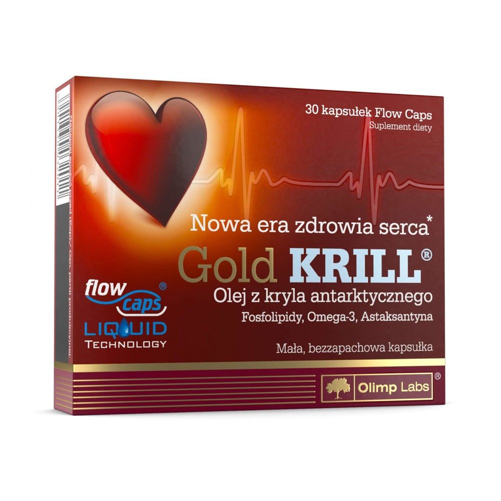 Olimp Gold Krill Kwasy Omega 3 30 Kapsułek