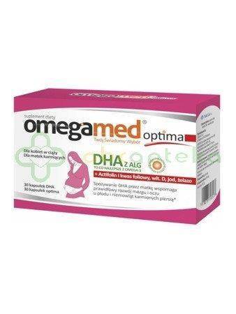 Omegamed Optima 30 tabletek + 30 kapsułek DHA Dla Kobiet W Ciąży
