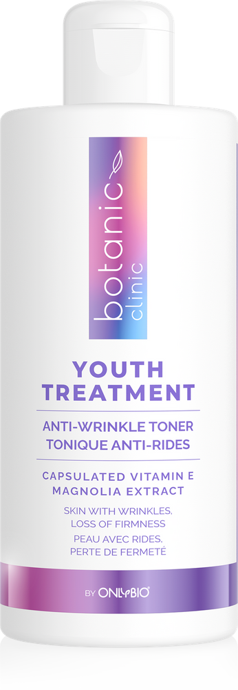 OnlyBio Botanic Clinic Youth Treatment Tonik Przeciwzmarszczkowy do Cery Dojrzałej 300ml