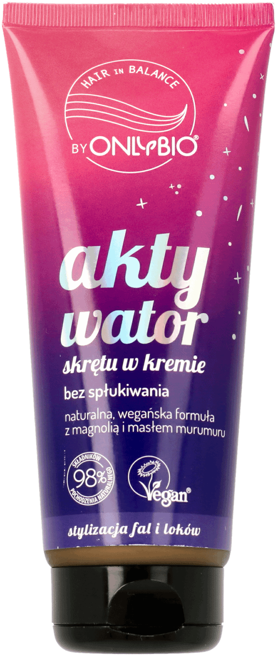 OnlyBio Hair In Balance Aktywator Skrętu do Włosów w Kremie z Magnolią i Masłem Murumuru 200ml