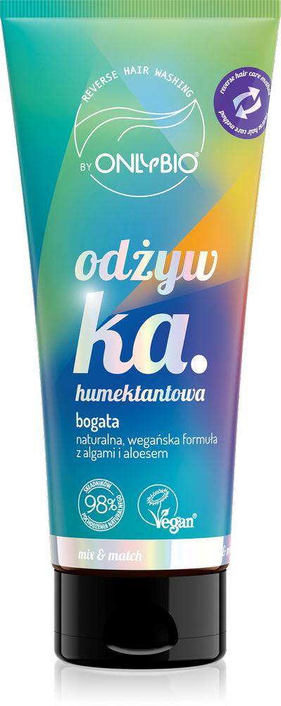 OnlyBio Reverse Washing Bogata Odżywka Humektantowa dla Włosów Suchych i Łamliwych 200ml